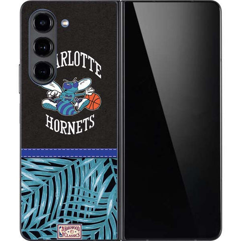 NBA Charlotte Hornets Retro Palms Galaxy Z Fold5 5G Skin